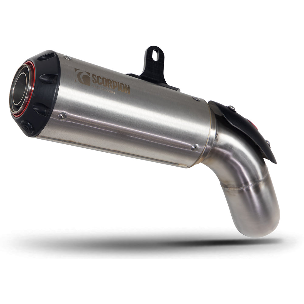 Scorpion Red Power Stainless Steel Exhaust For Kawasaki Ninja 1000SX 2020-2025