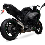 Scorpion Red Power Stainless Steel Exhaust For Kawasaki Ninja 1000SX 2020-2025