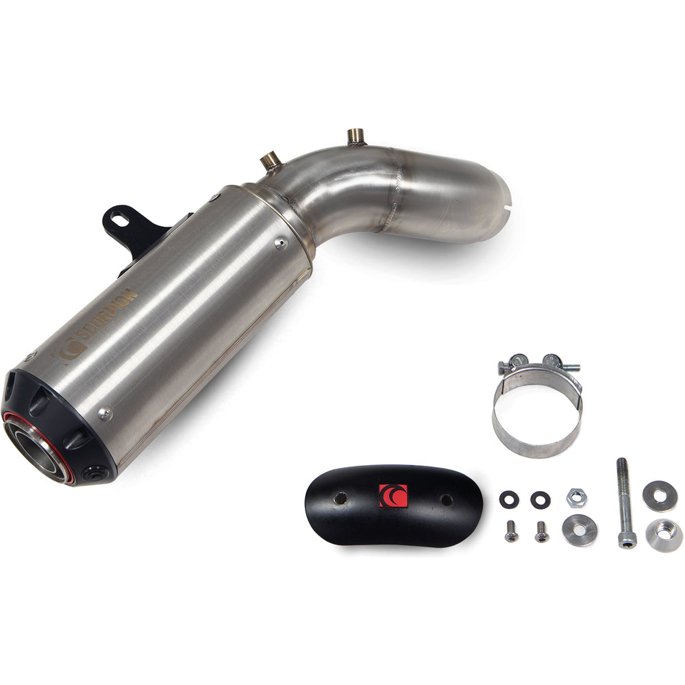 Scorpion Red Power Stainless Steel Exhaust For Kawasaki Ninja 1000SX 2020-2025