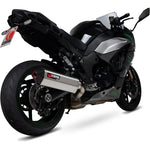 Scorpion Serket Parallel Stainless Steel Exhaust For Kawasaki Ninja 1000SX 2020-2025