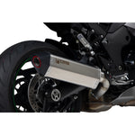 Scorpion Serket Taper Satin Titanium Exhaust For Kawasaki Ninja 1000SX 2020-2025
