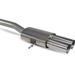 Scorpion Car Exhaust Cat-Back System (Non-Res) Polished - Mini Cooper S R56 / R57 / R58 / R59 (Non-GPF) 2007 - 2014