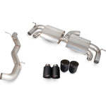 Scorpion Car Exhaust Cat-Back System (Non-Resonated) (Non-Valved) Carbon Ascari - VW Golf MK7 R 2014 - 2016