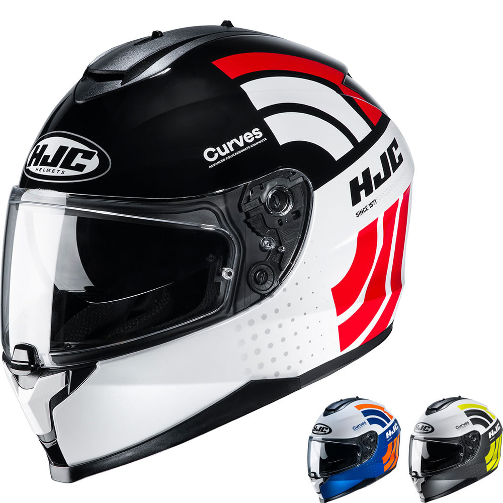 HJC C70 Curves Motorcycle Helmet – Ghostbikes HJC C70 Curves Motorcycle Helmet – Ghostbikes