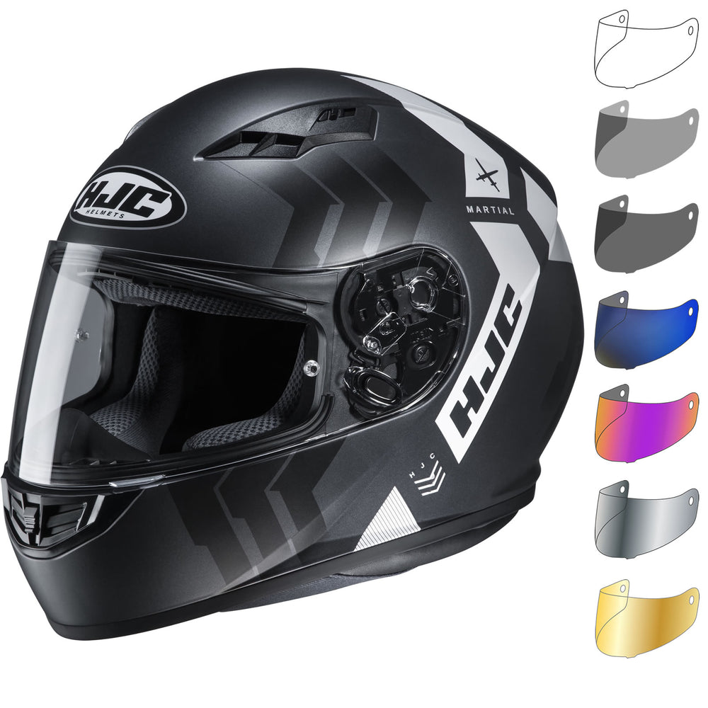 hjc cs12 motorcycle helmet HJC CS-15 Martial Motorcycle Helmet & Visor – Ghostbikes