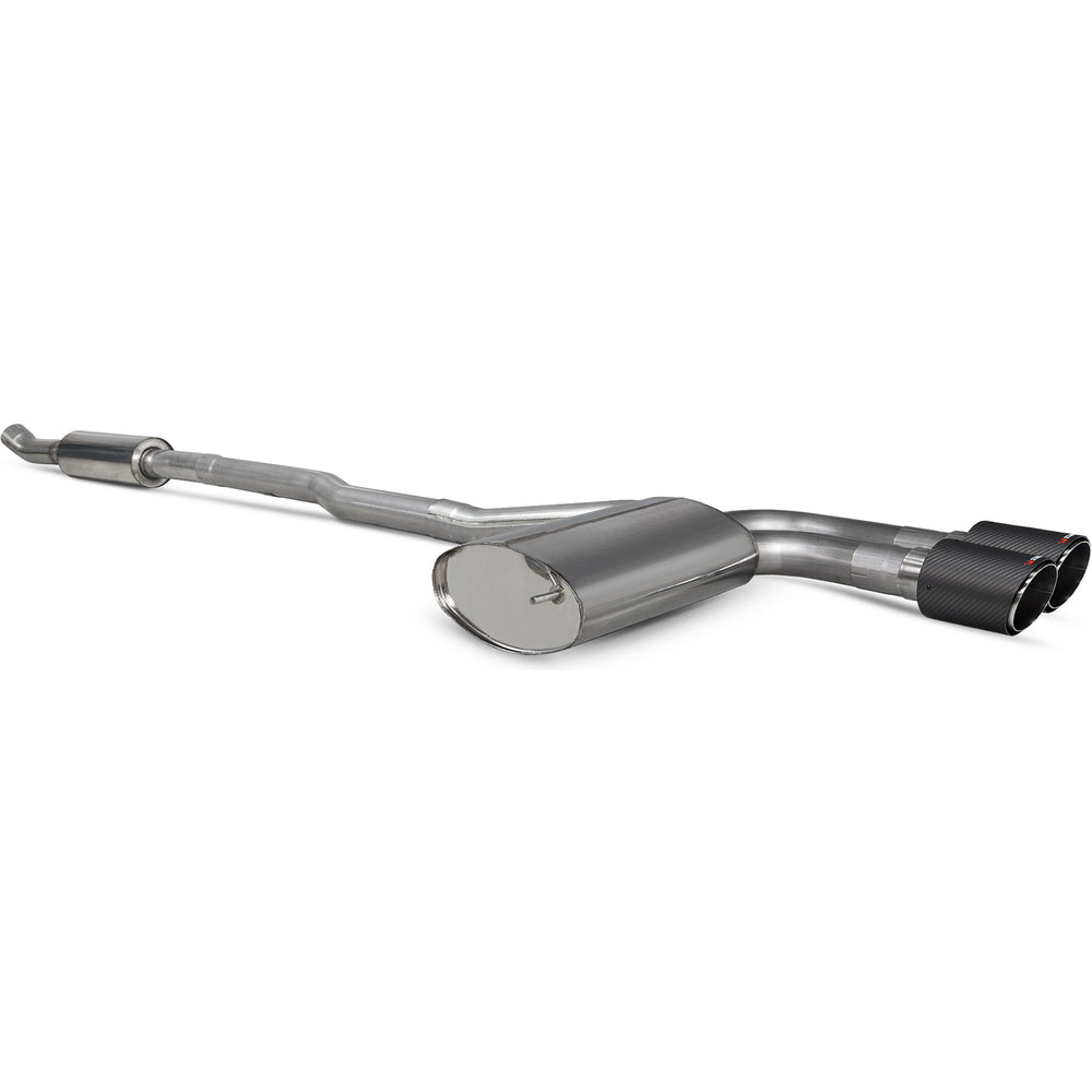 Scorpion Car Exhaust Cat-Back System (Resonated) Black Ascari - Mini Cooper S F55 (Non-GPF Model) 2014 - 2018