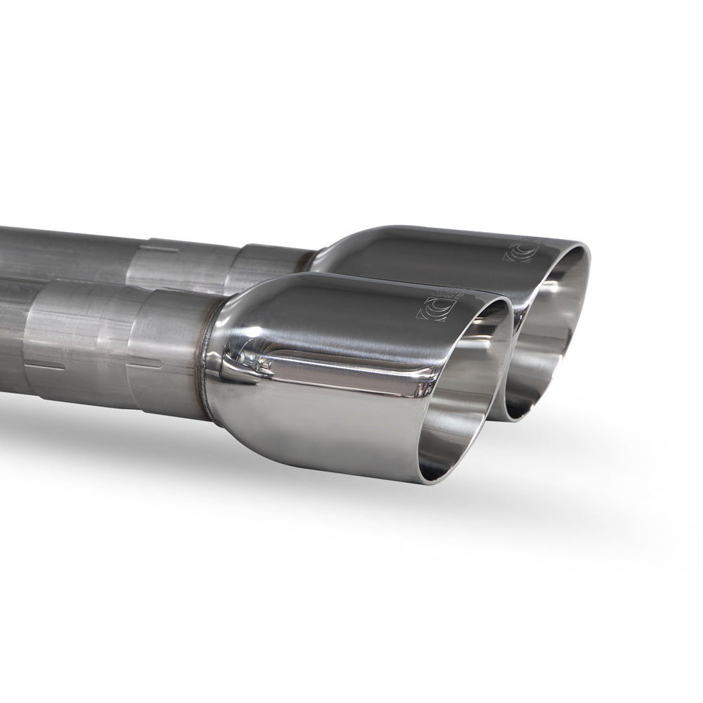 Scorpion Car Exhaust Cat-Back System (Resonated) Polised Daytona - Mini Cooper S F55 (Non-GPF Model) 2014 - 2018