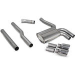 Scorpion Car Exhaust Cat-Back System (Non-Resonated) Polised Daytona - Mini Cooper S F55 (Non-GPF Model) 2014 - 2018