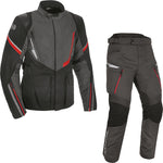 Oxford Montreal 4.0 Dry2Dry Motorcycle Jacket & Trousers Black Grey Red