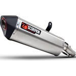 Scorpion Serket Parallel Stainless Steel Exhaust For Triumph Tiger 900 2020-2023