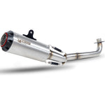 Scorpion Red Power Stainless Steel Oval Exhaust For Honda MXS 125 2016-2020