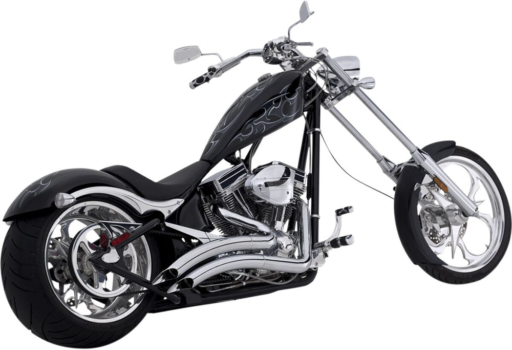 Vance & Hines Big Radius 2:2 Exhaust System For Big Dog K9 1917 2006-2010 - Chrome