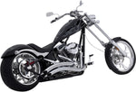 Vance & Hines Big Radius 2:2 Exhaust System For Big Dog K9 1917 2006-2010 - Chrome
