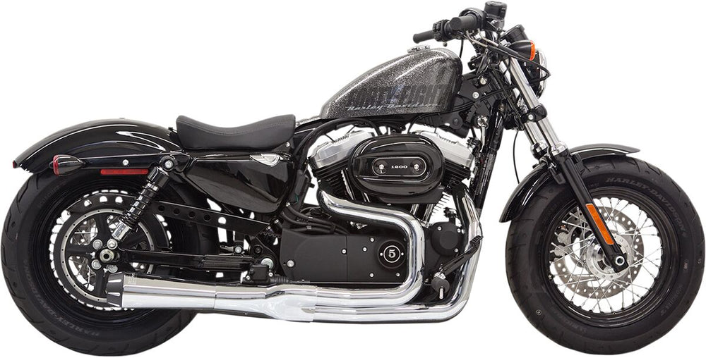 Bassani Road Rage II Mega Power 2 Into 1 System - Harley Davidson XL 883 N 2014-2020