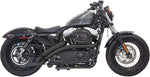 Bassani Radial Sweeper Exhaust - Harley Davidson XL 883 N ABS
