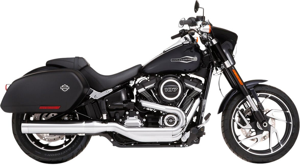 Rinehart 4" Silencer For Harley Davidson FLSB 1750 2018-2024 Right - Chrome