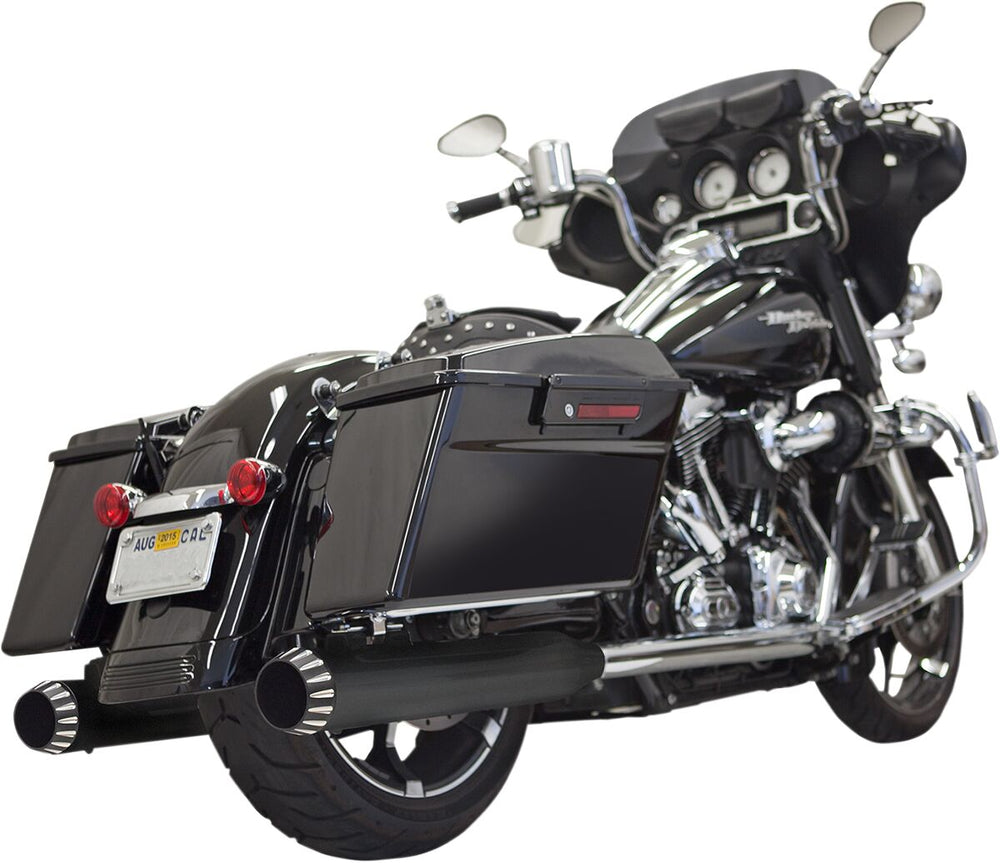 Bassani QNT Silencers - Harley Davidson FLHTCUI 1340 EFI 1995-2006