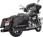 Bassani QNT Silencers - Harley Davidson FLHTCUI 1340 EFI 1995-2006