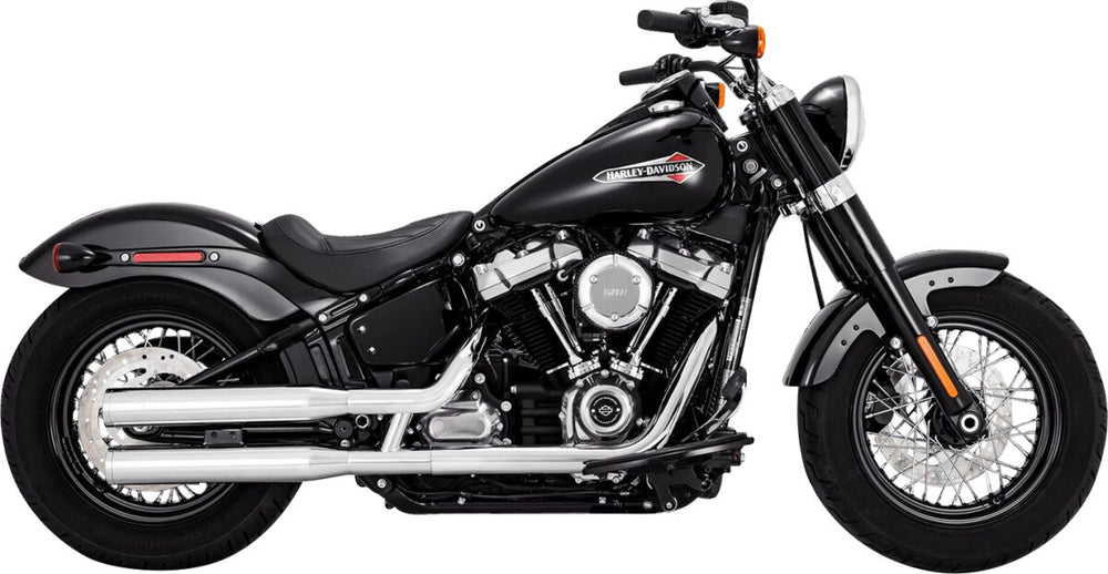 Vance & Hines Eliminator 300 Silencers For Harley Davidson FLFB 1750 2018-2020 - Chrome