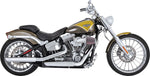Vance & Hines 3" Twin Slash Silencers For Harley Davidson FLSTC1584 2007-2011 Right - Chrome