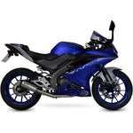 Scorpion Red Power Titanium Exhaust For Yamaha YZF R 125 Full System 2021-2024