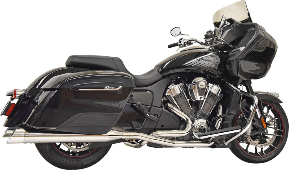 Bassani True Dual Exhaust System - Indian Pursuit 108 ABS 2022-2023