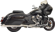Bassani True Dual Exhaust System - Indian Pursuit 108 ABS 2022-2023