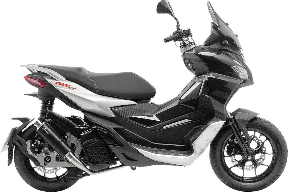 LeoVince GP Corsa Matte Full Exhaust System - Aprilia SR GT 200 2022-2023