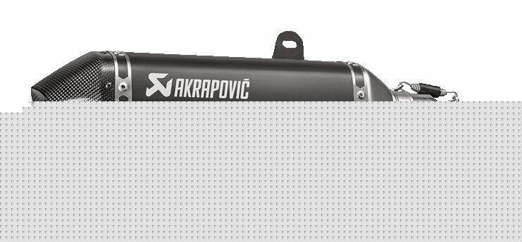 Akrapovic Line Scooter Silencer - Vespa GTS 150 I.E. 2017-2019