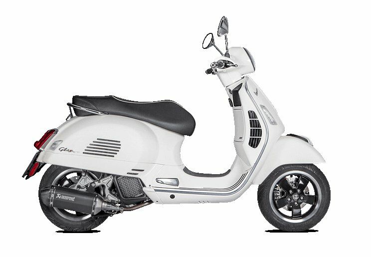 Akrapovic Line Scooter Silencer - Vespa GTS 150 I.E. 2017-2019