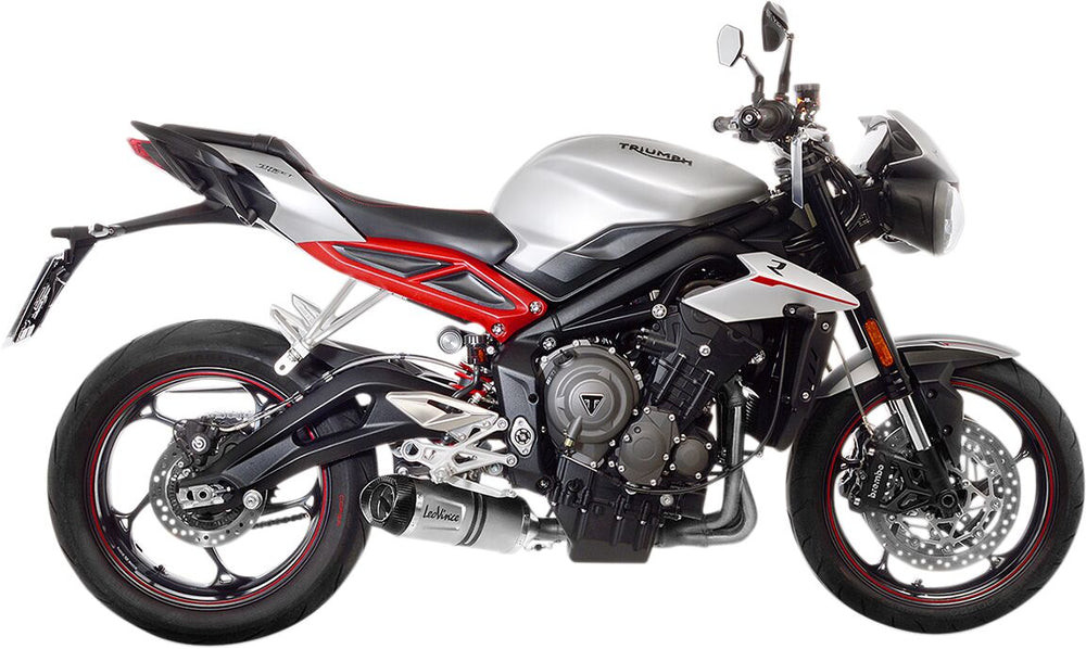 LeoVince LV One Evo  Silencer - Triumph Street Triple 765S 2017-2023