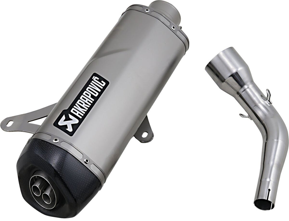 Akrapovic Stainless Steel  Line Scooter Silencer - Vespa GTS 125 I.E. 2010-2016