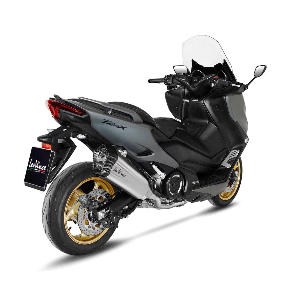 LeoVince LV-11 Stainless Steel Full Exhaust System - Yamaha XP 560 T-Max 2020-2024