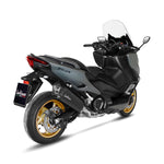 LeoVince LV-11 Black Edition Full Exhaust System - Yamaha XP 560 T-Max 2020-2024