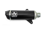 Arrow Urban Black/Carbon Exhaust Silencer - Piaggio Beverly 300 HPE ABS 2021