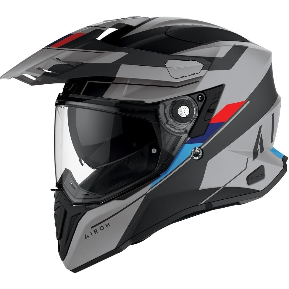 airoh fighter helmet Airoh Commander Skill Dual Sport Helmet & Visor – Ghostbikes