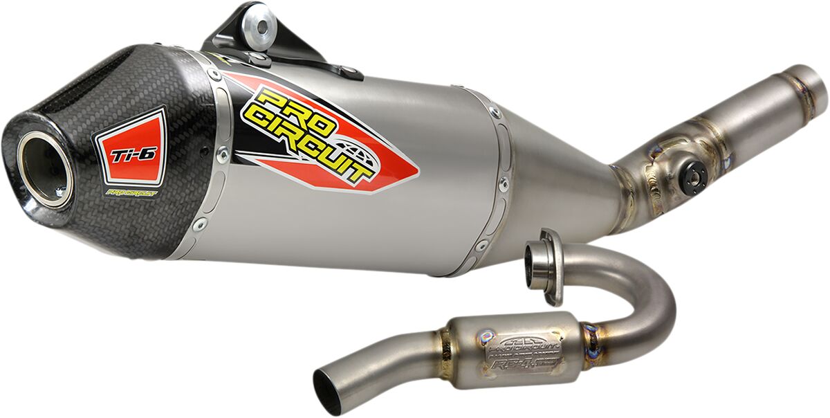PRO CIRCUIT Ti-6 PRO KX250 2021〜2024 Pro Circuit Ti-6 Exhaust System - Kawasaki KX250X 2021-2024
