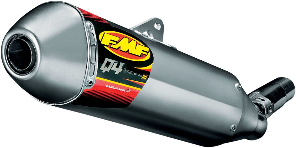 FMF Q4 Hex Slip-On Aluminium Silencer - Yamaha YZF450 2014-17