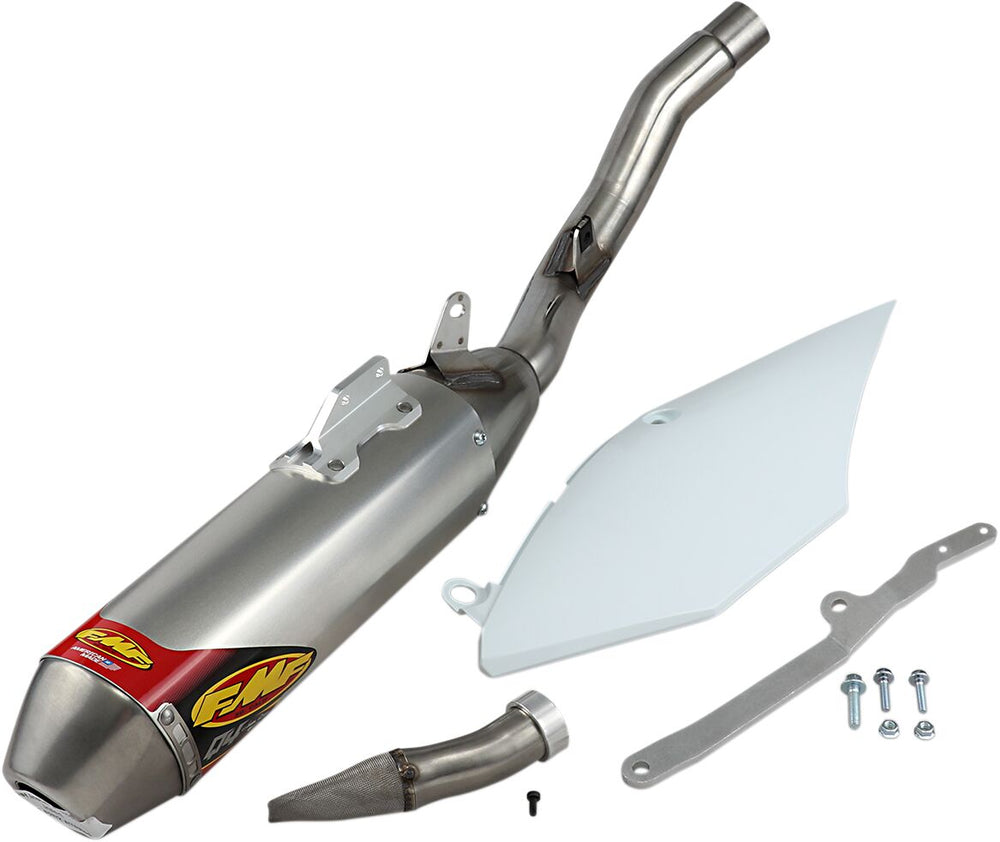 FMF Q4 Hex Slip-On Aluminium Silencer - Honda CRF450R & CRF450RX 2017-20