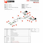Scorpion Car Exhaust GPF-Back System (Resonated) (Electronic Valves) Polished Daytona - Audi S3 8Y Sportback 2020 - 2021