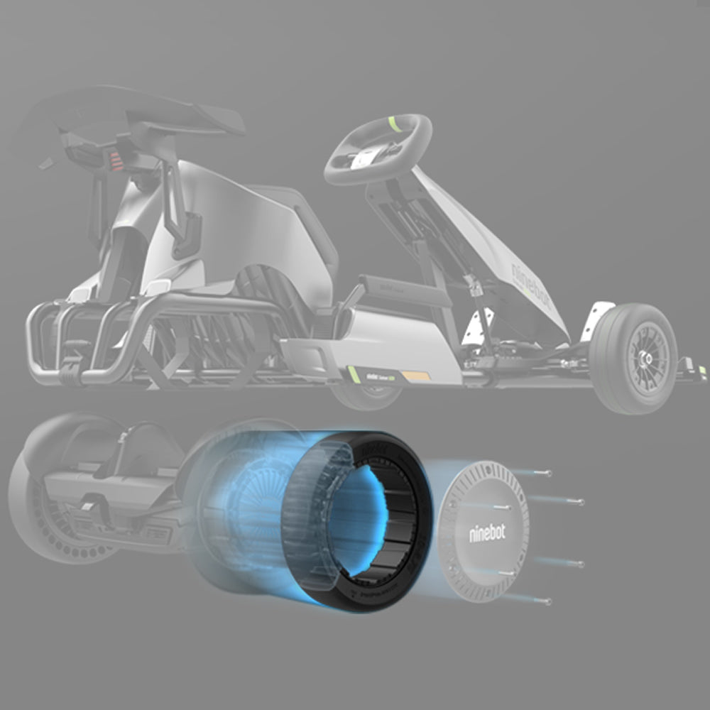 Pair of Sport Drift Rear Tyres for Segway Ninebot Gokart Pro