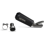 Scorpion Red Power Black Ceramic Exhaust For Suzuki GSX-S 1000 2021-2025