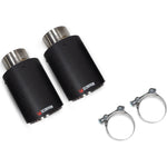Scorpion Car Exhaust Upgrade Kit Twin 114mm Carbon Fibre Ascari Trim