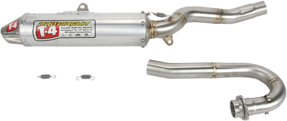 Pro Circuit T-4 Exhaust System For Kawasaki KFX450R 2x4 2008-2014