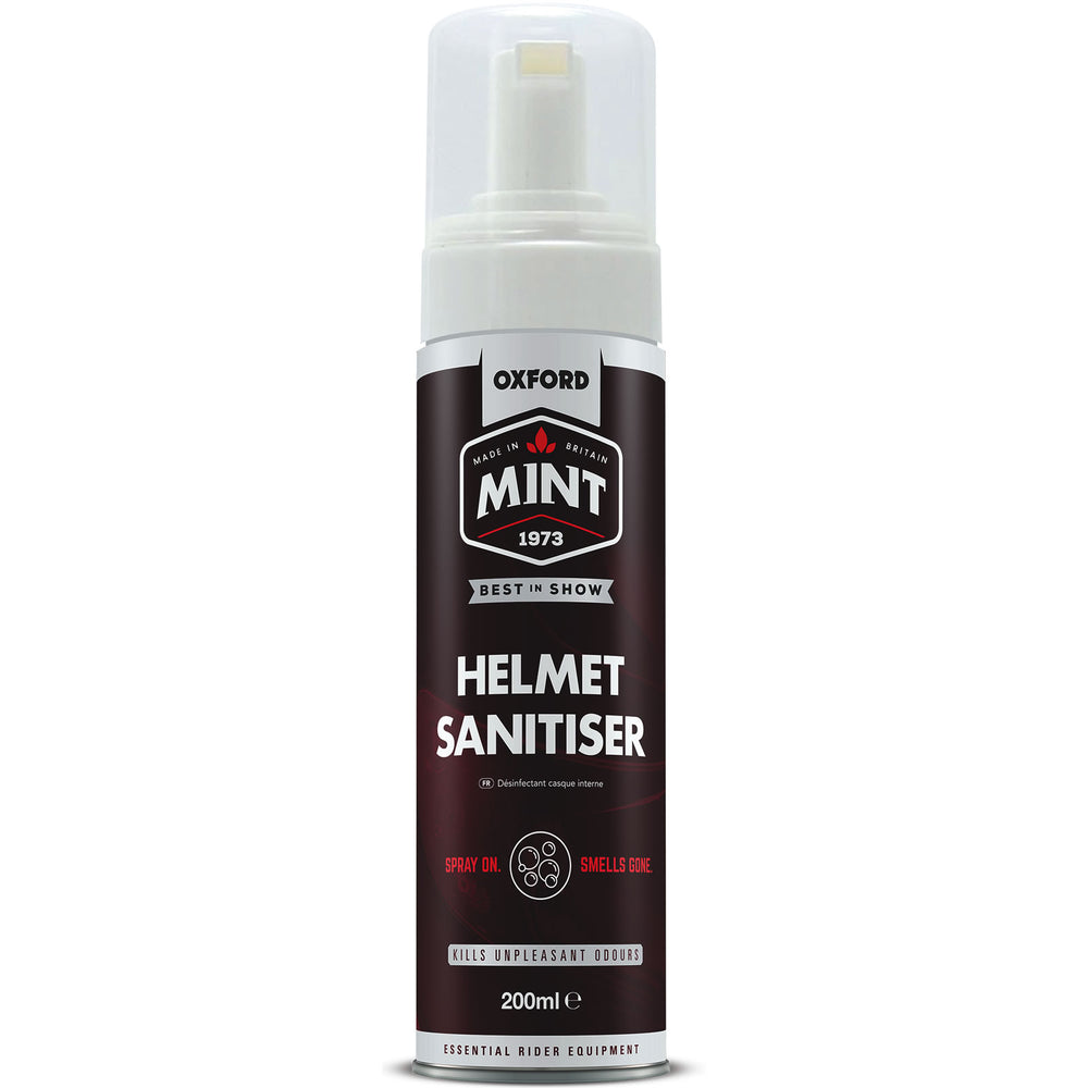 Oxford Mint Helmet Sanitiser Foam 200ml (OC300)