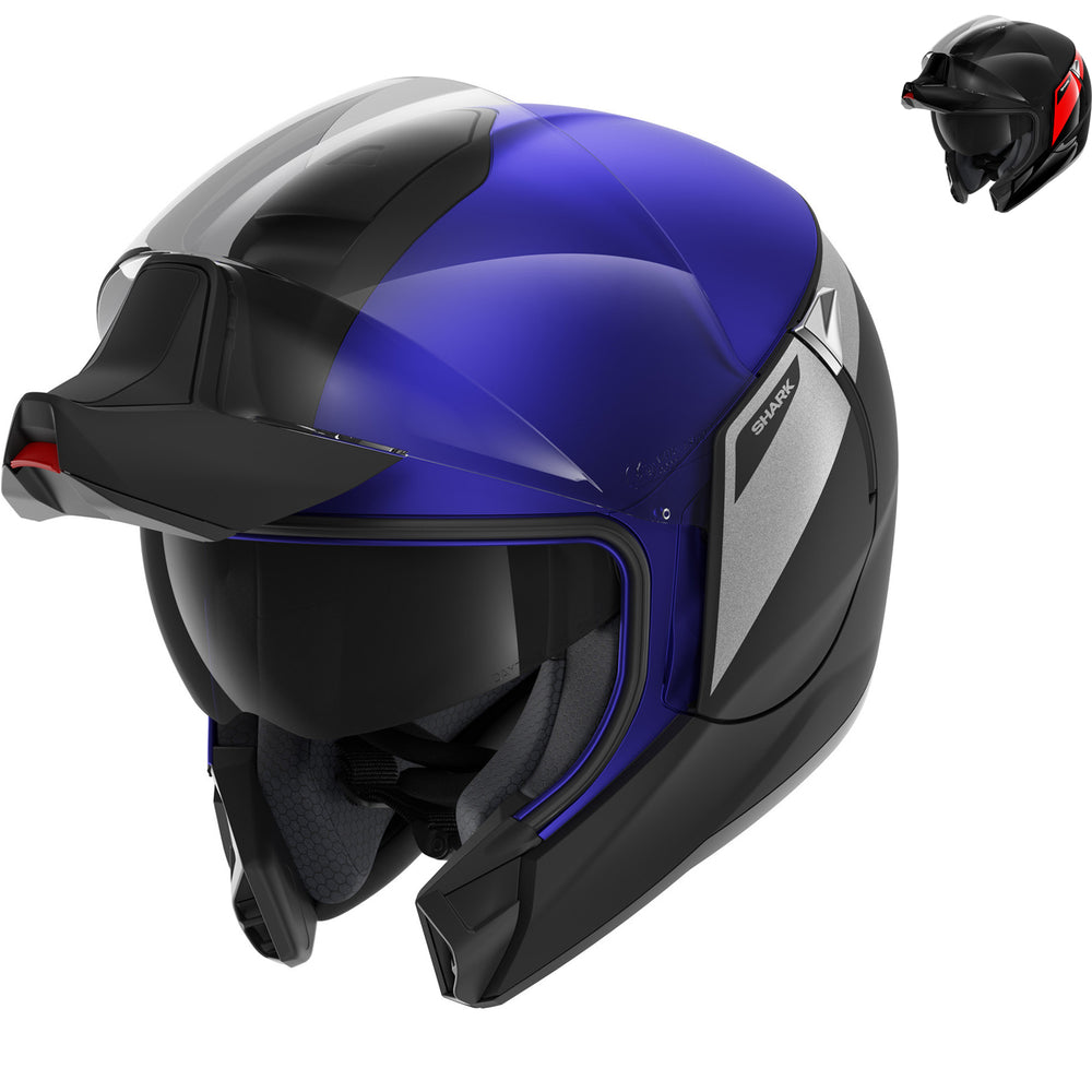 bluetooth evo flip front motorcycle helmets ILM Integrated Modular up Full Face Helmet Model 953 from cruisers to dirt bikes Shark EvoJet Karonn Mat Flip