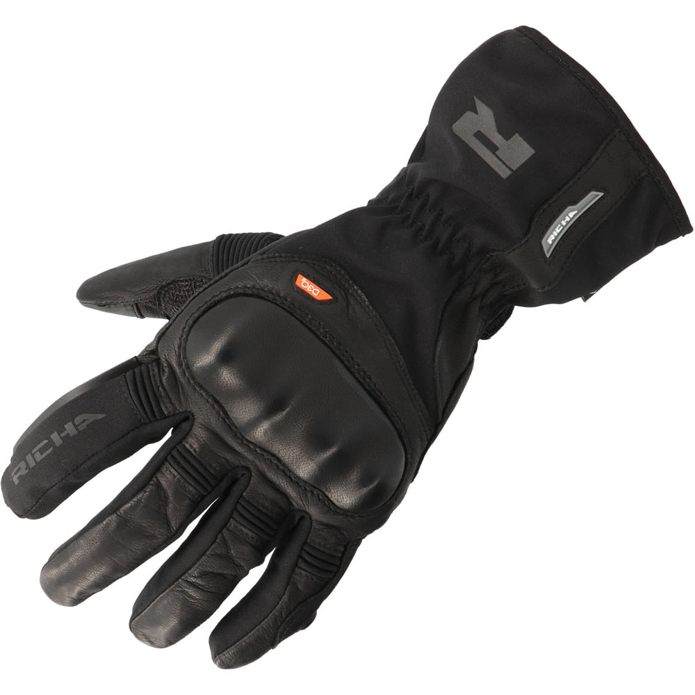 Richa Hypercane Gore-Tex Motorcycle Gloves L Black EX-DISPLAY