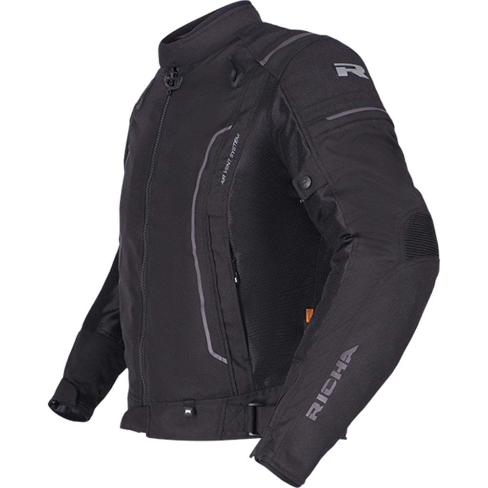 Richa Airstream 3 Motorcycle Jacket XL Black