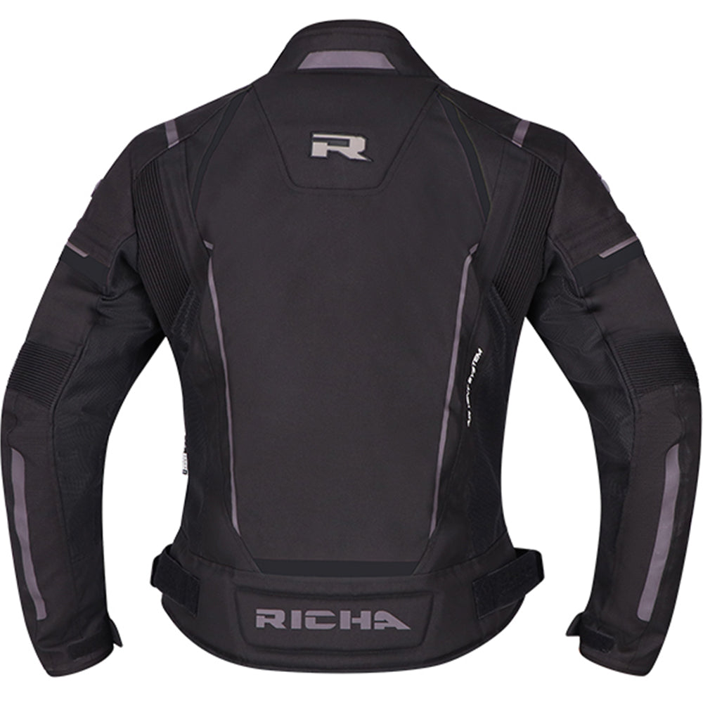 Richa Airstream 3 Motorcycle Jacket XL Black