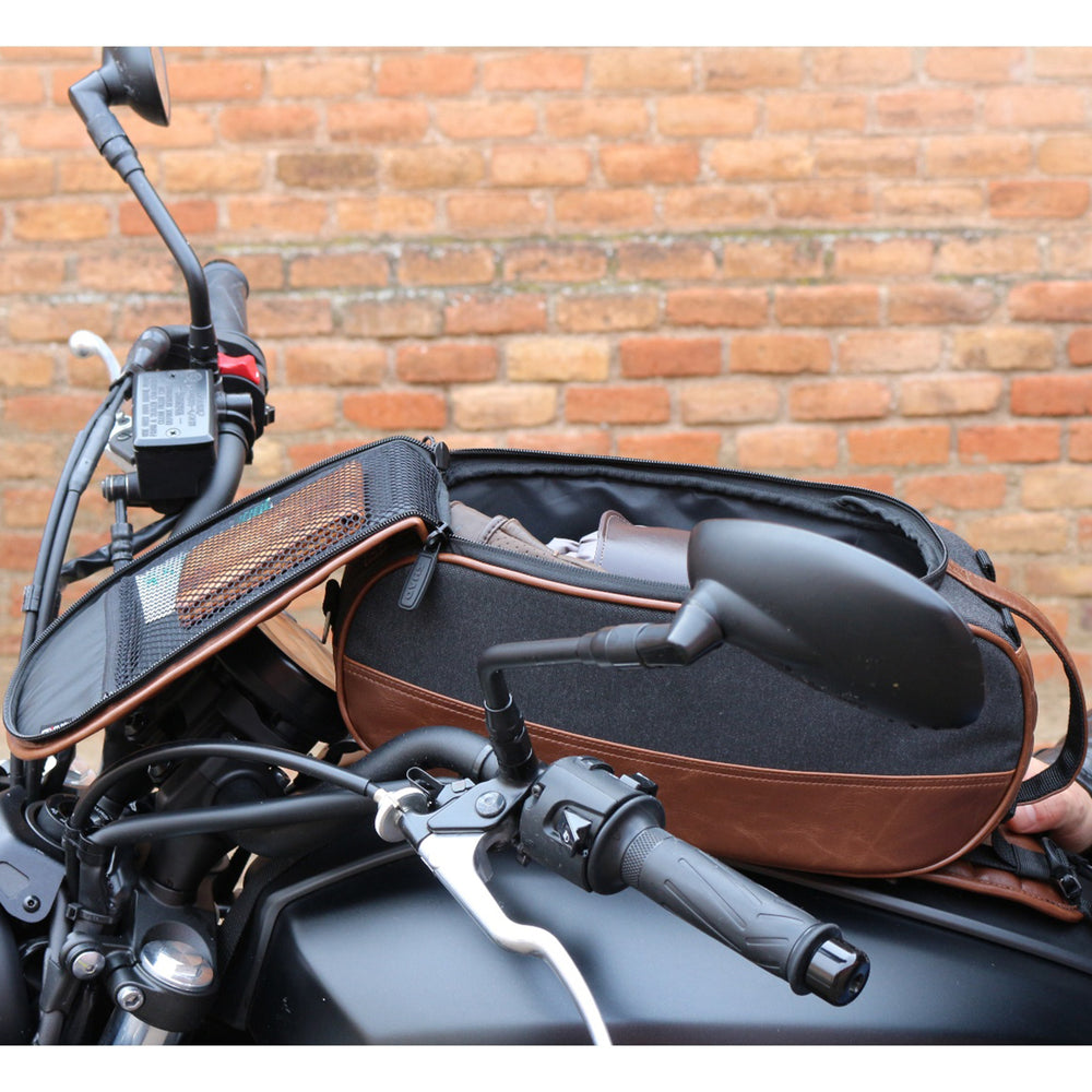 Shad SR18 Cafe Racer Style Motorcycle Tank Bag